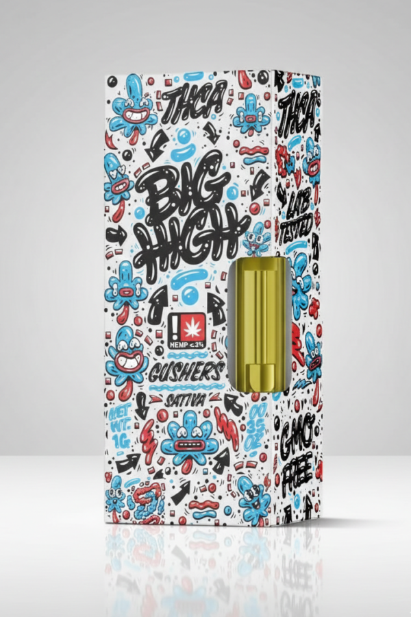 Big High THCA 1g cartridge - Gushers