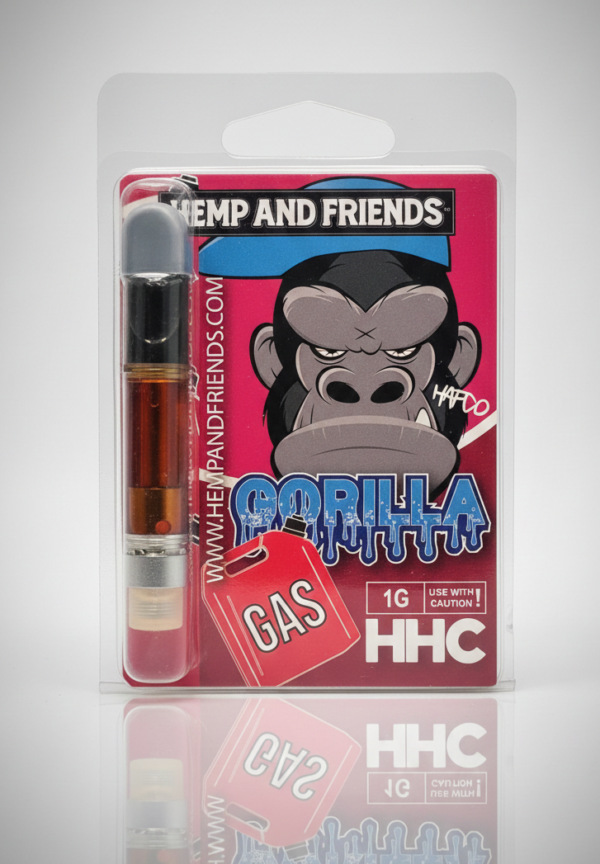 Hemp and Friends 1g cartridge - Gorilla Gas